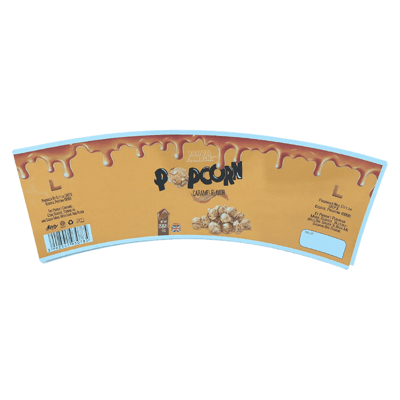 130 once di carta da caffè a ventola materia prima per tazza di carta
